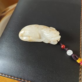 和田玉貔貅挂件
