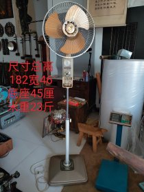 日本原装进口松下牌，古董大型老落地扇，包存完整，正常使用，全品，尺寸如图，包老