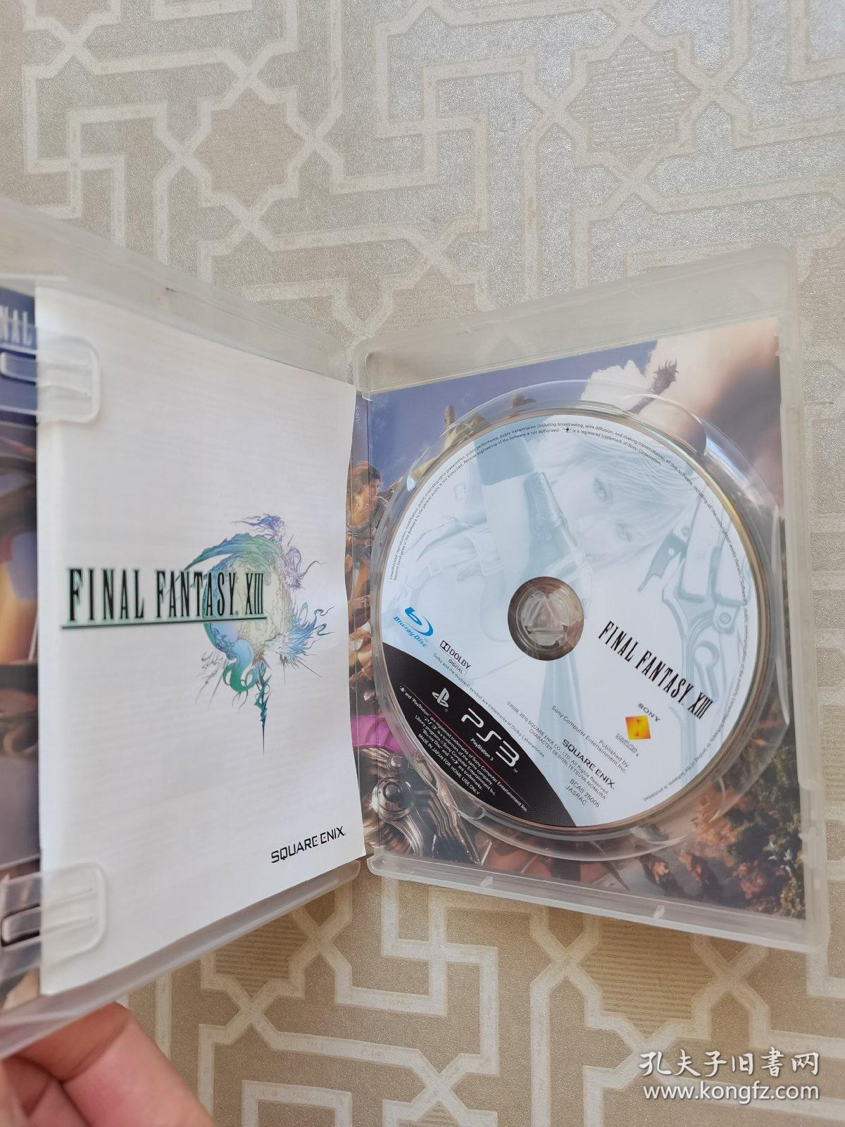 游戏final fantasy xiii（光盘1张 + 攻略小册子1本）繁体中文版