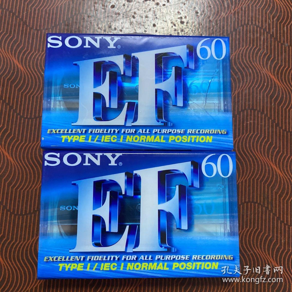 Sony空白新磁带·未拆封（2盘合售）.