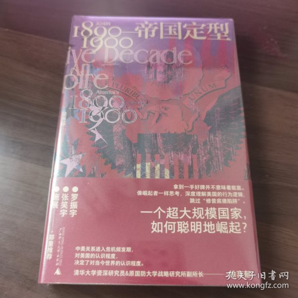 帝国定型：美国的1890—1900（一个超大规模国家，如何聪明地崛起？罗振宇、张笑宇、施展郑重推荐！）