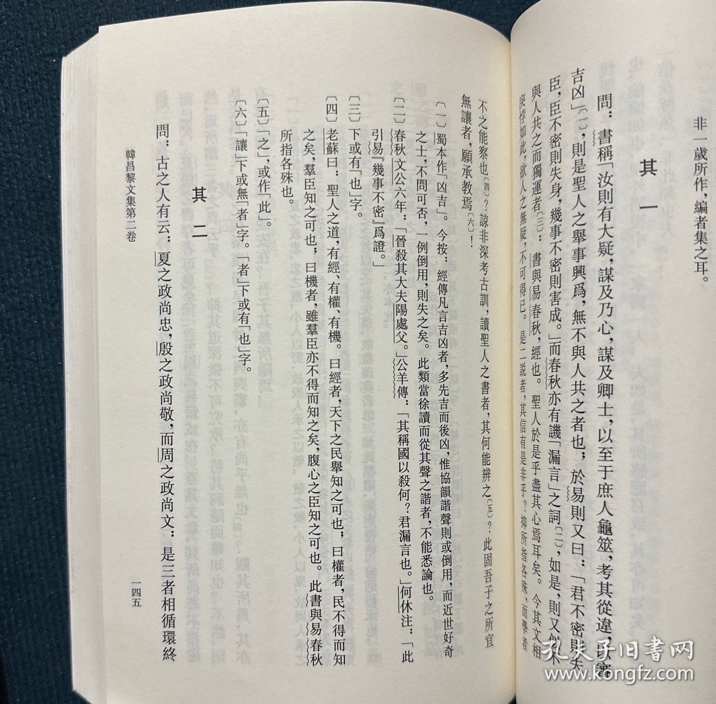 韩昌黎文集校注