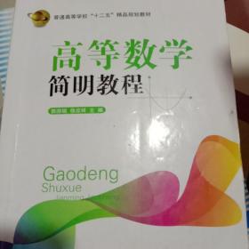 高等数学简明教程