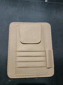 车载遮阳板票据夹车内行驶证驾驶证票据夹车用多卡位功能收纳眼镜