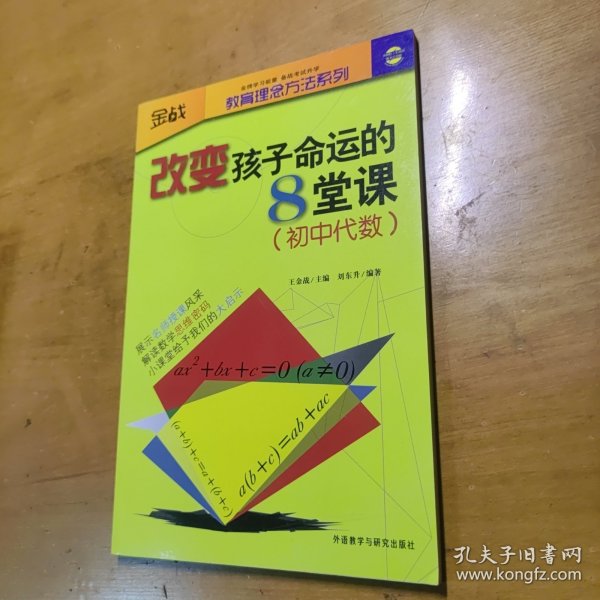 金战·教育理念方法系列·改变孩子命运的8堂课：初中代数