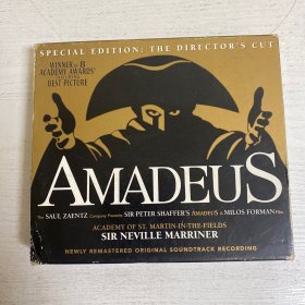 莫扎特传 AMADEUS 原声 马里纳指挥 美国三洋版 金碟 2CD