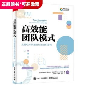 高效能团队模式：支持软件快速交付的组织架构（全彩）