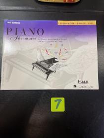 Piano Adventures, Primer Level, Lesson Book 2nd edition英文原版菲伯尔钢琴乐谱.