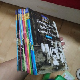 国家地理英语阅读与写作训练丛书（8册合售）美国移民、利用地球资源，生命周期，动物栖息地、细胞在工作，发明改变生活、商品供给，能量，