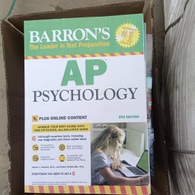 巴朗AP心理学 第8版 英文原版 Barron's AP Psychology 医学心理学