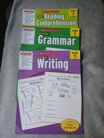 Scholastic Success with Writing , Success with Grammar .Success with Reading Comprehension Grade 1 3册合售