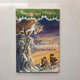 神奇树屋７：冰原上的剑齿虎 英文原版 Magic Tree House 7 Sunset of the Sabertooth (Magic Tree House, No. 7)