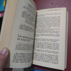 histoire de la litterature francaise《法国文学史》法文原版