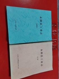 《永修县工业志》初稿、送审稿两册。初稿（2016年9月印）505页，送审稿（2018年3月印）457页，仅印300册。