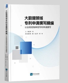 大数据领域专利申请撰写精编——以合规视角专利申请撰写 作者：主编 郭帅 副主编 杨鹏 张正华 曹琦