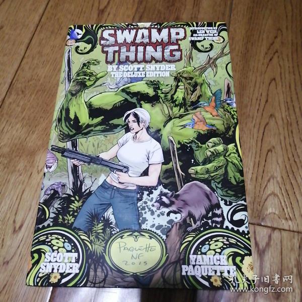Swamp Thing By Scott Snyder Deluxe Edition 英文原版精装