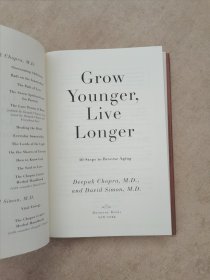 Grow Younger Live Longer