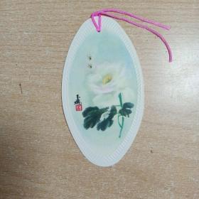 书签 国画椭圆书签3（1枚.中国国际书店）