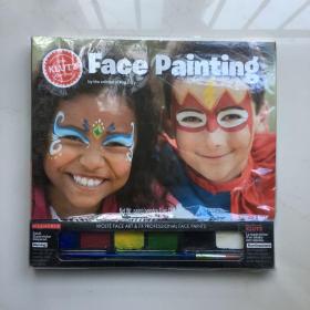 Face Painting [With Water-Based Paints]面部绘画[水性涂料] 英文儿童手工涂鸦