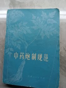 中药炮制规范