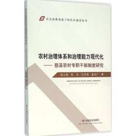 农村治理体系和治理能力现代化：慈溪农村专职干部制度研究