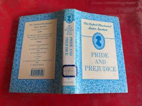 傲慢与偏见：Pride and Prejudice （精装，英文原版,1988版，馆藏，有章有袋，护封品弱，内页干净，书口自然旧有黄斑）