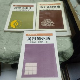 围棋中级丛书 由大场到急场 角部的死活 打劫进步法