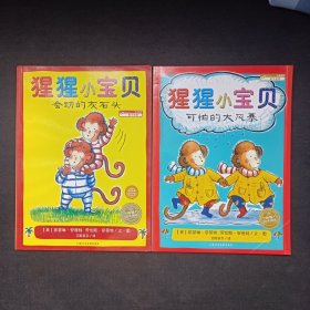 猩猩小宝贝（全2册）：可怕的大风暴，会动的灰石头