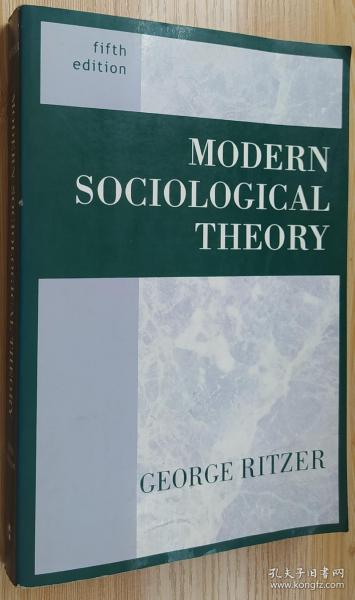 英文原版书 Modern Sociological Theory   George Ritzer (Author) 现代社会学理论
