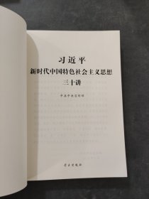 习近平新时代中国特色社会主义思想三十讲（2018版）