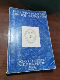 THE JOHNS HOPKINS
 UNIVERSITY CIRCULAR
 SCHOOL OF HYGIENE
 AND PUBLIC HEALTH
1982-83