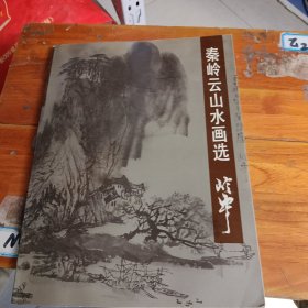 秦岭云山水画选