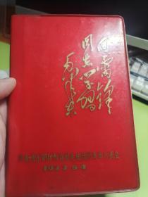 共青团东郊区教育局先进团员青年代表大会纪念册雷锋学习封面日记内容