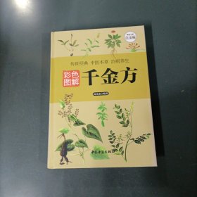 彩色图解千金方 （一版一印）（货azz11）