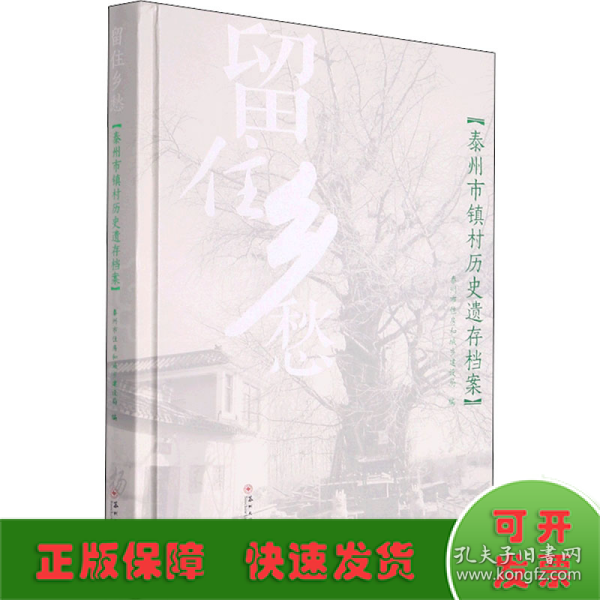 留住乡愁(泰州市镇村历史遗存档案)(精)