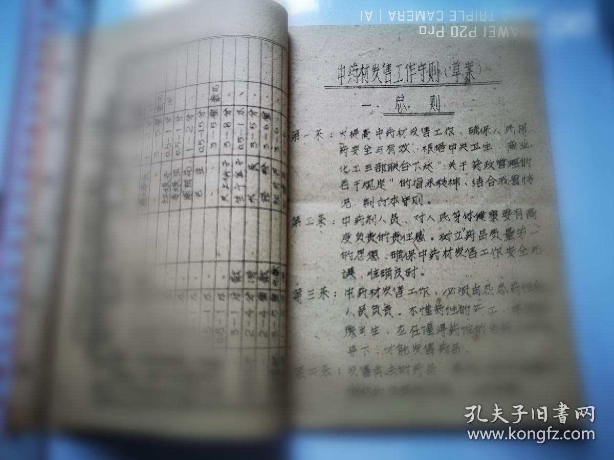 广东省毒性中药管理暂行规定（草案）、中药材发售工作守则（草案）