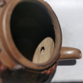 老紫砂茶壶紫砂壶兽尊壶 380cc