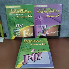 EXPLORING MATHEMATICS :WORKBOOK 3A,4A,5【英文原版，3本合售，包邮】