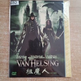 692影视光盘DVD：狙魔人 一张光盘简装