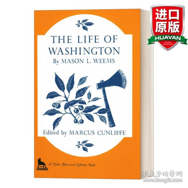 英文原版 The Life of Washington  华盛顿的一生 帕森 威姆斯 英文版 进口英语原版书籍