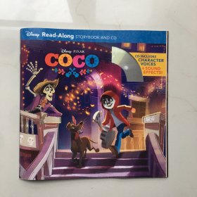 Coco Read-Along Storybook and CD 寻梦环游记有声读物附CD【英文原版 奥斯卡获奖动画长片】