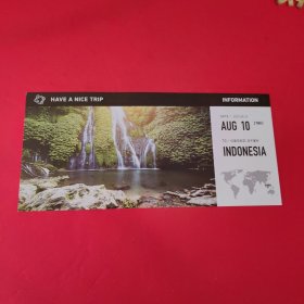 旅行日历 2023——到与世界隔绝的人间天堂双子瀑布（单片）