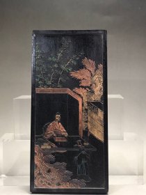 正宗徽州老墨何休学海，重约521g，20.7×9.7×1.7cm