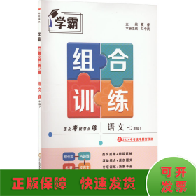 学霸 组合训练 语文 7年级 下