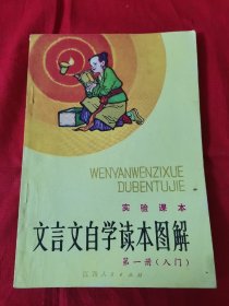 《实验课本:文言文自学读本图解 (第一册)》 --1982年江西人民出版社 阳台东柜四层北侧存放