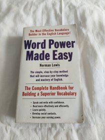 Word Power Made Easy: The Complete Handbook for Building a Superior Vocabulary 英文原版