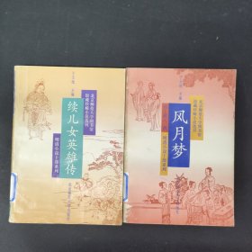 明清小说十部系列：风月梦 续儿女英雄传（2本合售）