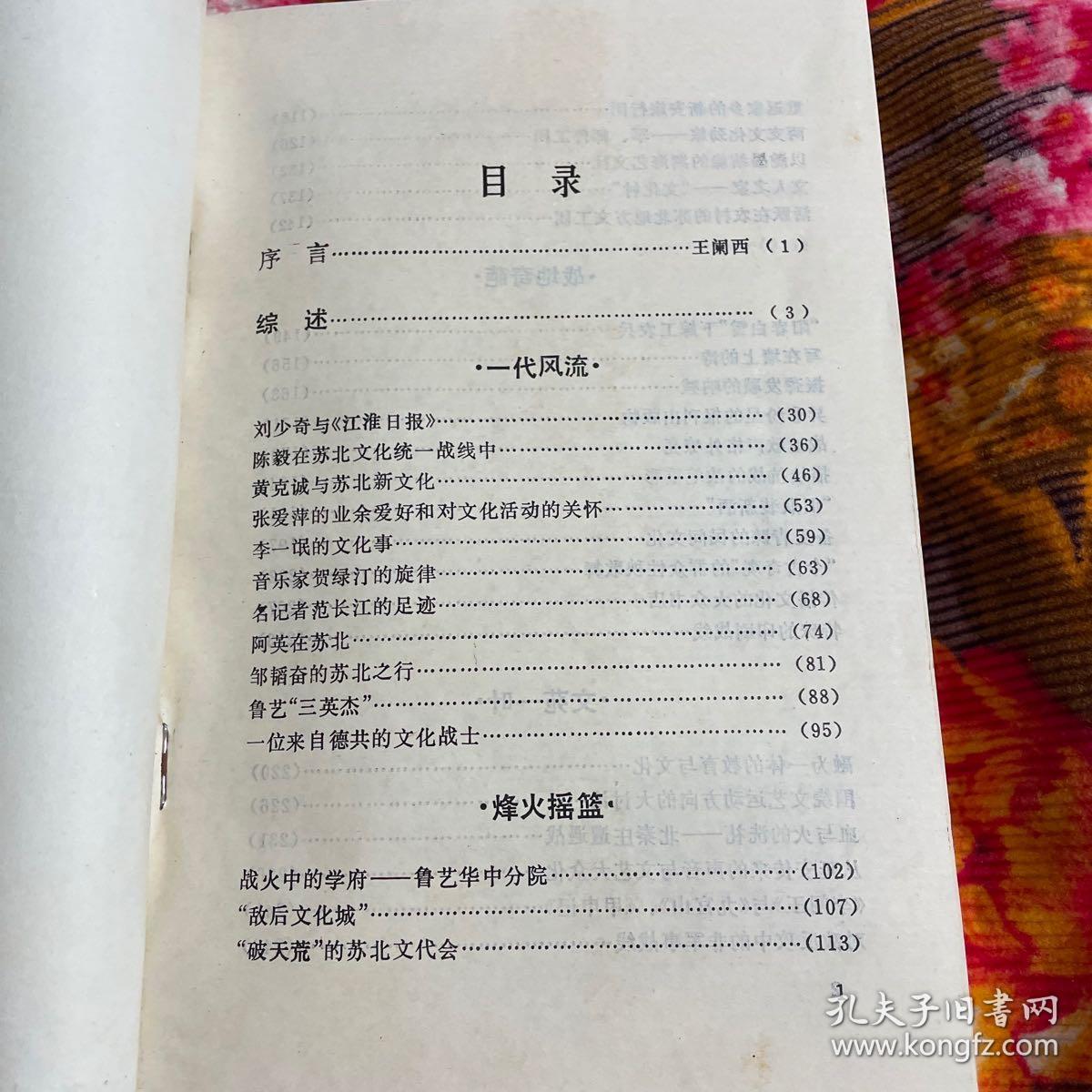 苏北抗日革命根据地文化散记（含大事记、历史纪实等资料）