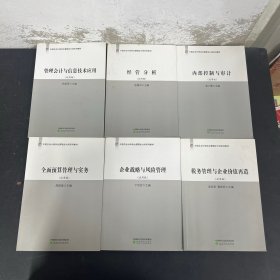 中国总会计师协会管理会计师系列教材 （试用版）：管理会计与信息技术应用，经营分析，内部控制与审计，全面预算管理与实务，企业战略与风险管理，税务管理与企业价值再造【全六册 6本合售】