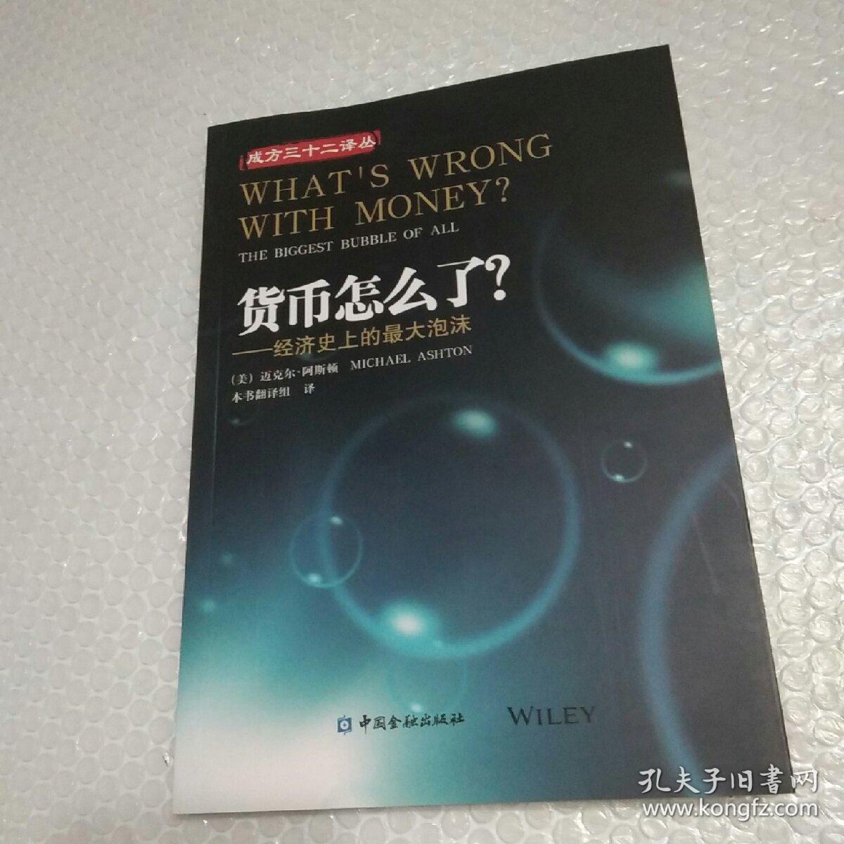 货币怎么了经济史上的最大泡沫/成方三十二译丛